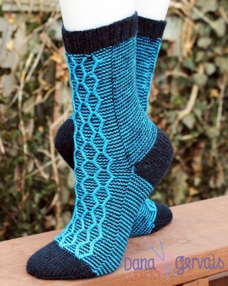 Wibbly Wobbly Timey Wimey Socks