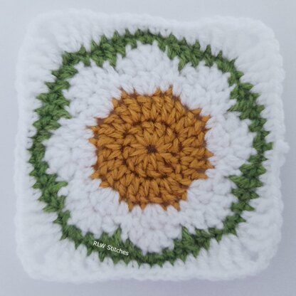 Retro Daisy motifs