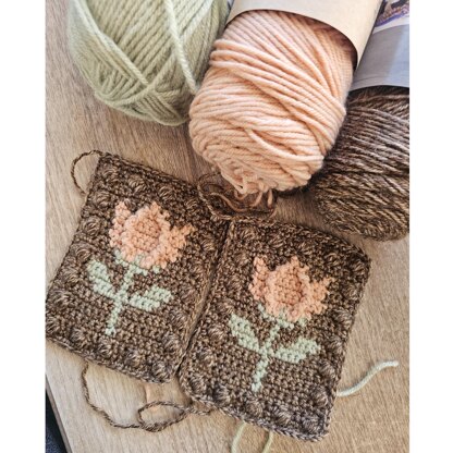 Spring Tulips Blanket