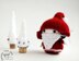 Small Santa Gnome. Tanoshi family Toy.