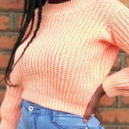 Peach Crop Sweater