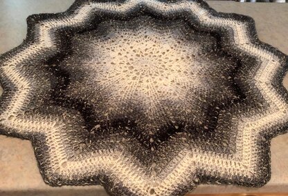 Gothic Crochet Center Piece