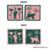 Cats in Spring Coasters