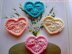 Valentine My Heart Crochet Applique Pattern