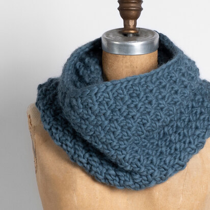 Lutsen Cowl in Blue Sky Fibers Bulky - 202101 - Downloadable PDF - knitting pattern