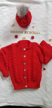 "Aria" Childrens DK Knitting Pattern