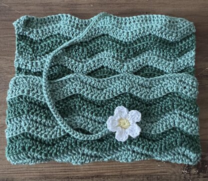 Wavy Chevron Glasses Case