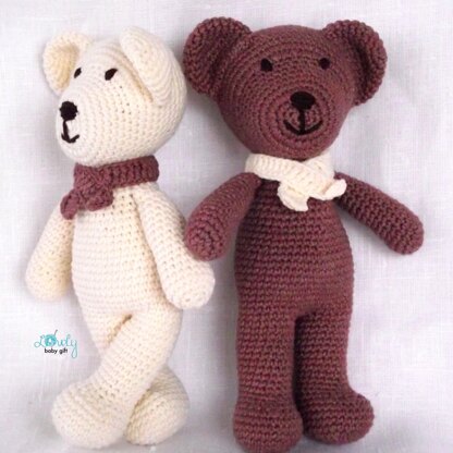 Bear Amigurumi Animal Crochet Pattern