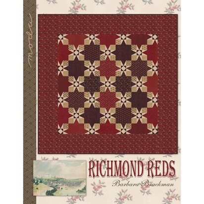 Moda Fabrics Richmond Reds Quilt - Downloadable PDF