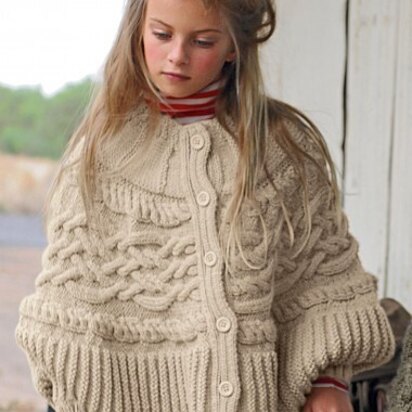 Cape in Bergere de France Sport - knitting pattern