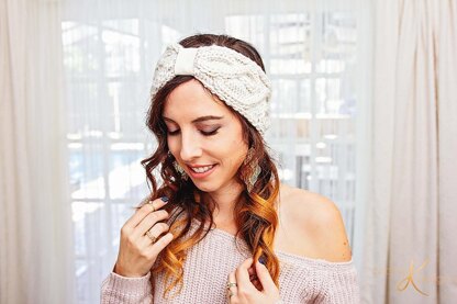 Traveling Vine Knit Earwarmer