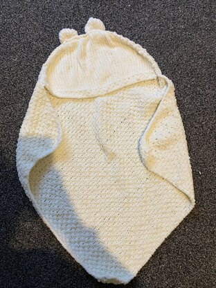 Hooded Baby Blanket