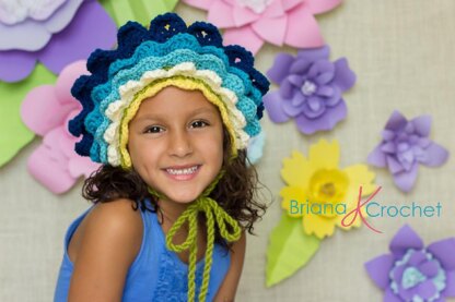 Flower Bonnet Hat