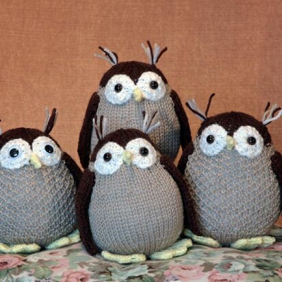 The Owls - knitting pattern