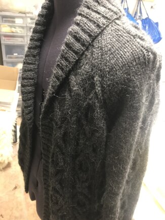 Cable cardigan #3