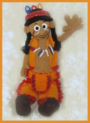 Chief amigurumi doll