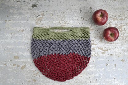 3 colours market bag