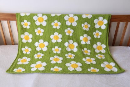 Daisy Chain Blanket - the knit version