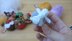 Christmas present mini crochet bauble - a crochet pattern