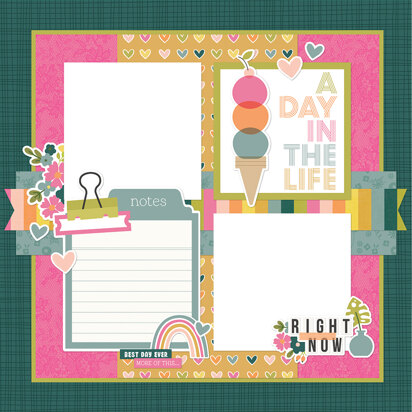 Simple Stories Simple Pages Page Kit - Laugh & Love