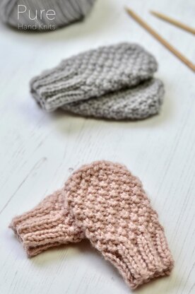 Hope Simple Baby Mitts