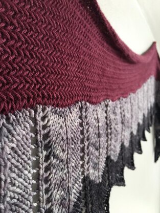 The Sticks and Bones Shawl