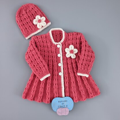 Olivia Baby Coat Knitting Pattern