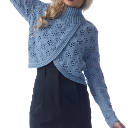 Ladies Sweater 5013 - knitting pattern