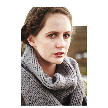 Homely Cowl in Rowan Big Wool - D168 - Downloadable PDF