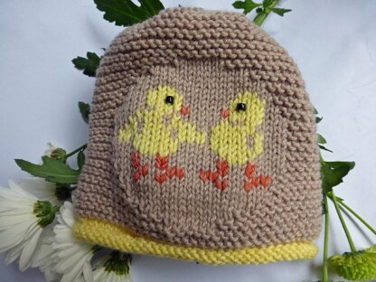 Chirpy Chicks Baby Hat