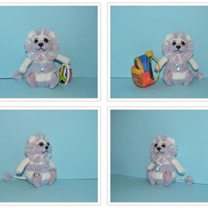 Benroy The Baby Lion - knitting pattern