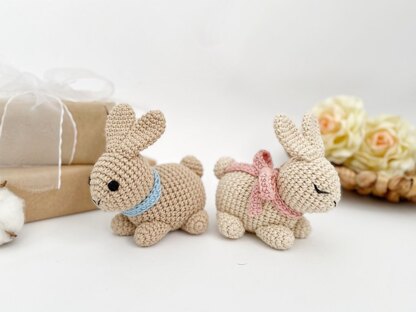 Bunny crochet pattern Rabbit toy amigurumi pattern