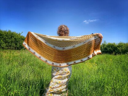 Tell it to the Bees Shawl