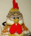 Toy knitting pattern rooster for Valentine's Day rooster, 4 roosters -1 pattern