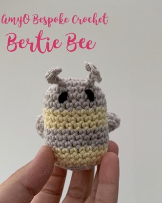 Bertie Bee Amigurumi Pattern
