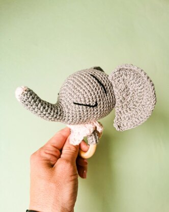 Hanno, the Elephant rattle