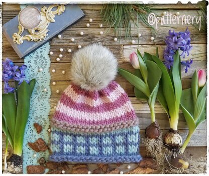 Spring Awakening chunky hat