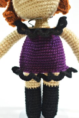 Winifred the Witch Amigurumi Doll