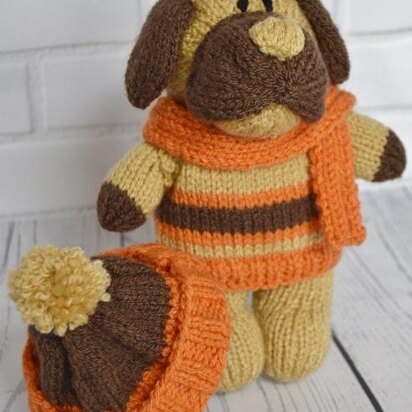Bonfire the Dog - knitting pattern