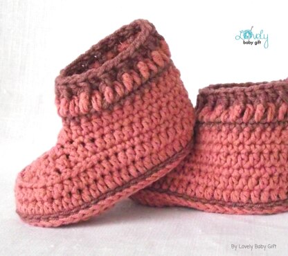 Baby Booties Crochet Pattern