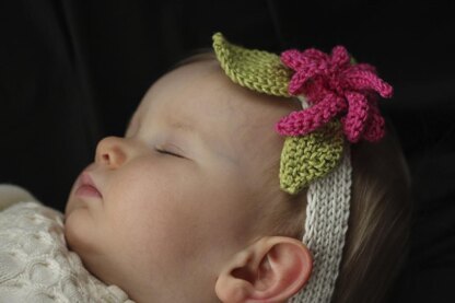 Flowered Baby Headbands