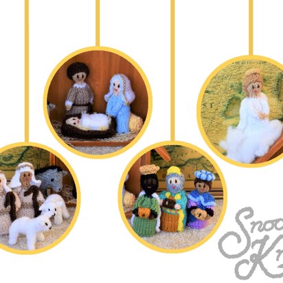 Christmas Nativity Stable Scene Knitting Pattern Snoo's Knits