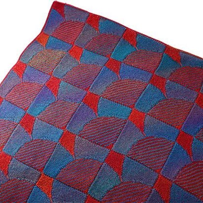 Tangram Blanket - knitting pattern