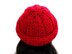 Slouchy beanie hat ribbed