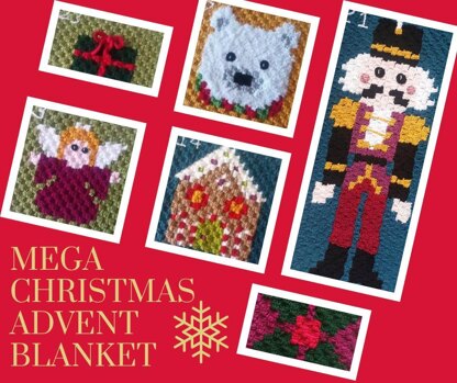 Mega Christmas Advent Blanket