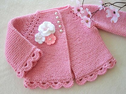 Pattern Knitting Baby Cardigan Crochet Baby Dress