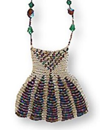 "The Dress" Beaded Knit Amulet Purse