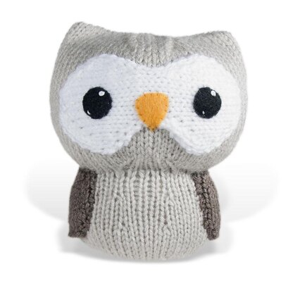 Large Knit Amigurumi Owl