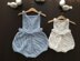 Melody Granny Romper Diaper Cover N 676