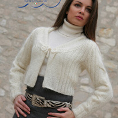 Grazie Bolero in Adriafil Primula & Kid Mohair - Downloadable PDF